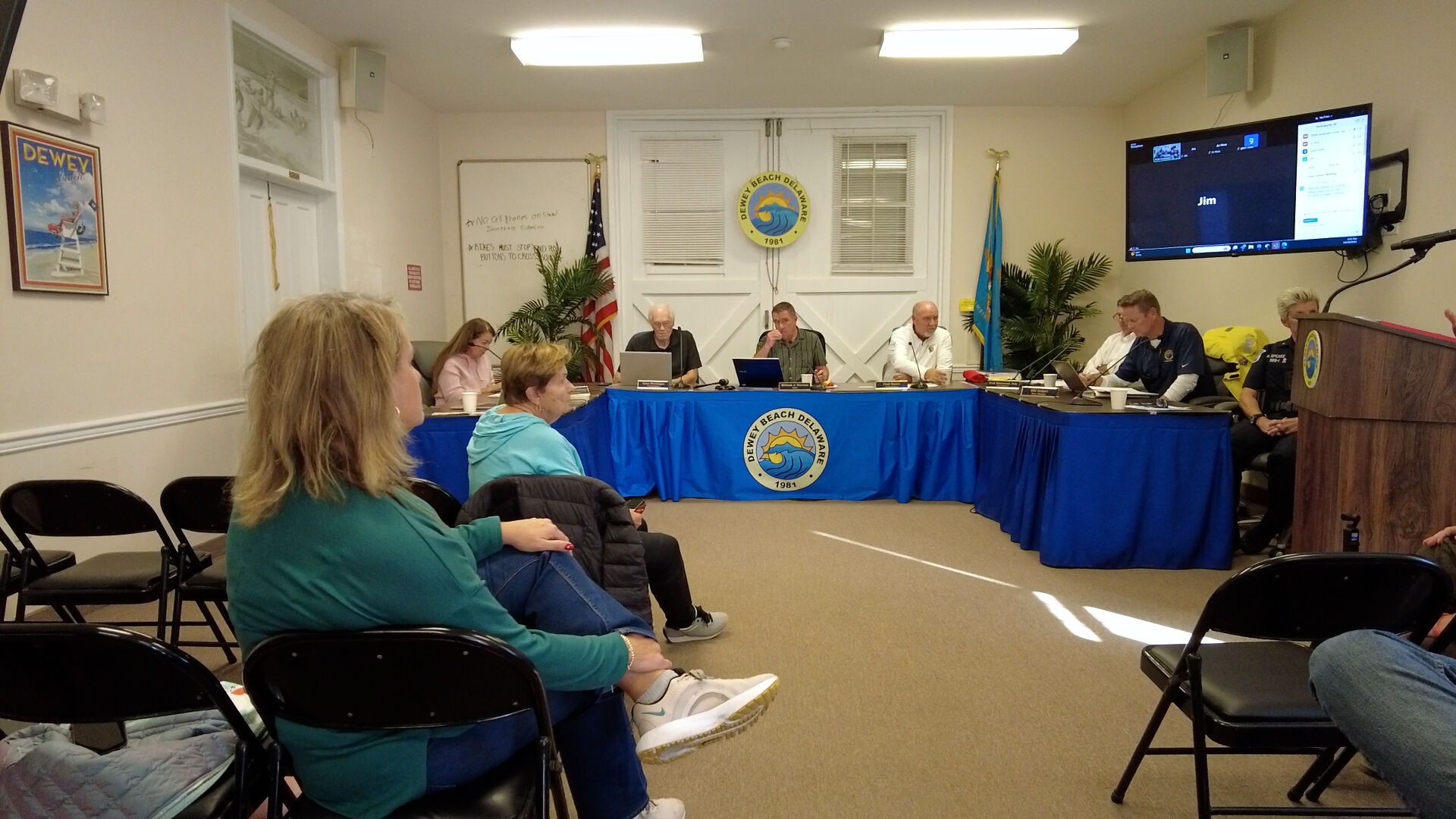 Dewey Beach Town Council considers regulations on canopies and tents